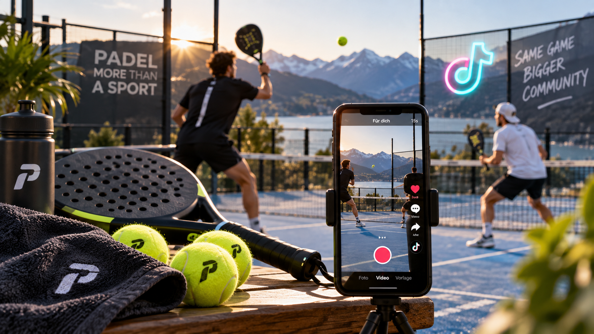 Padel & TikTok: Warum der Sport auf Social Media boomt