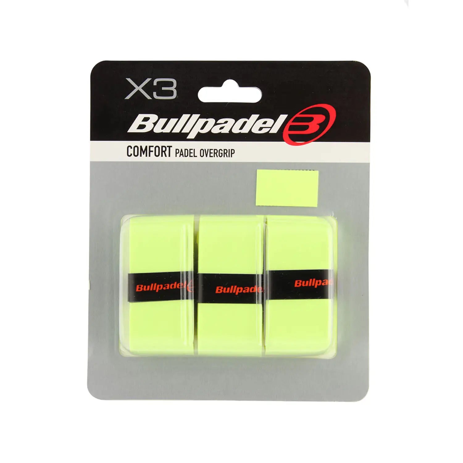 Bullpadel Overgrip Amarillo Fluor Comfort GB1200