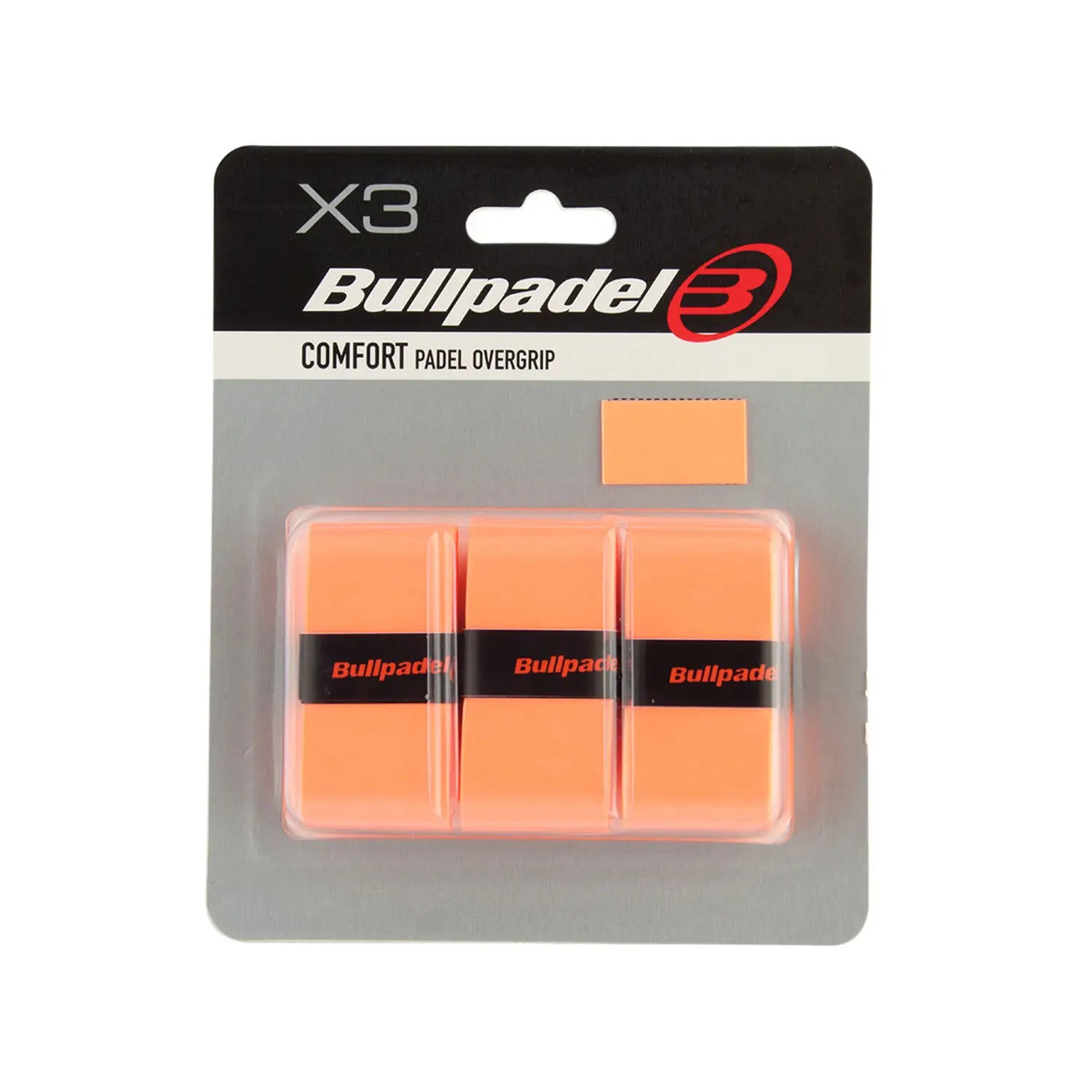 Bullpadel Overgrip Naranja Fluor Comfort GB1200
