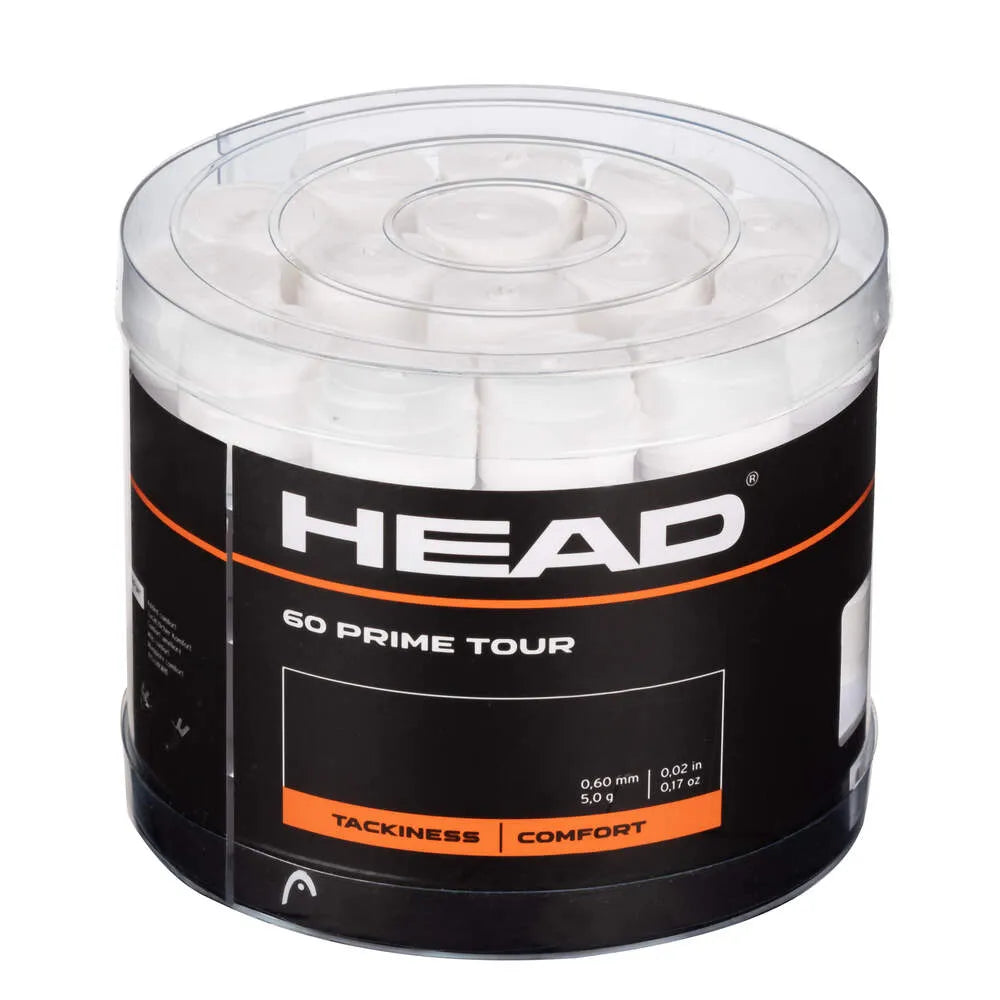 Head Overgrip Padel Prime Tour pack 60 Blanco