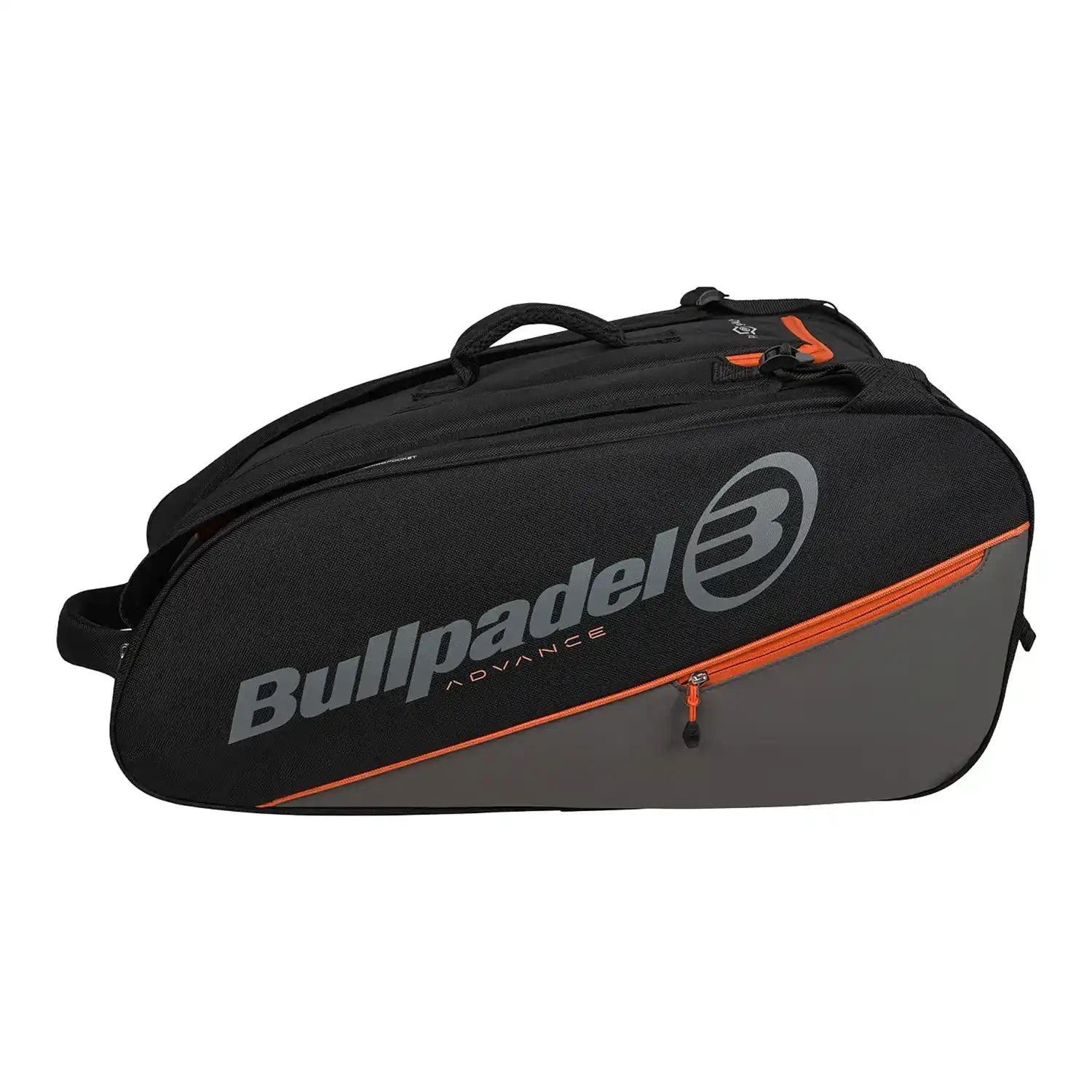Paletero Bullpadel Advance Negro Naranja 2026