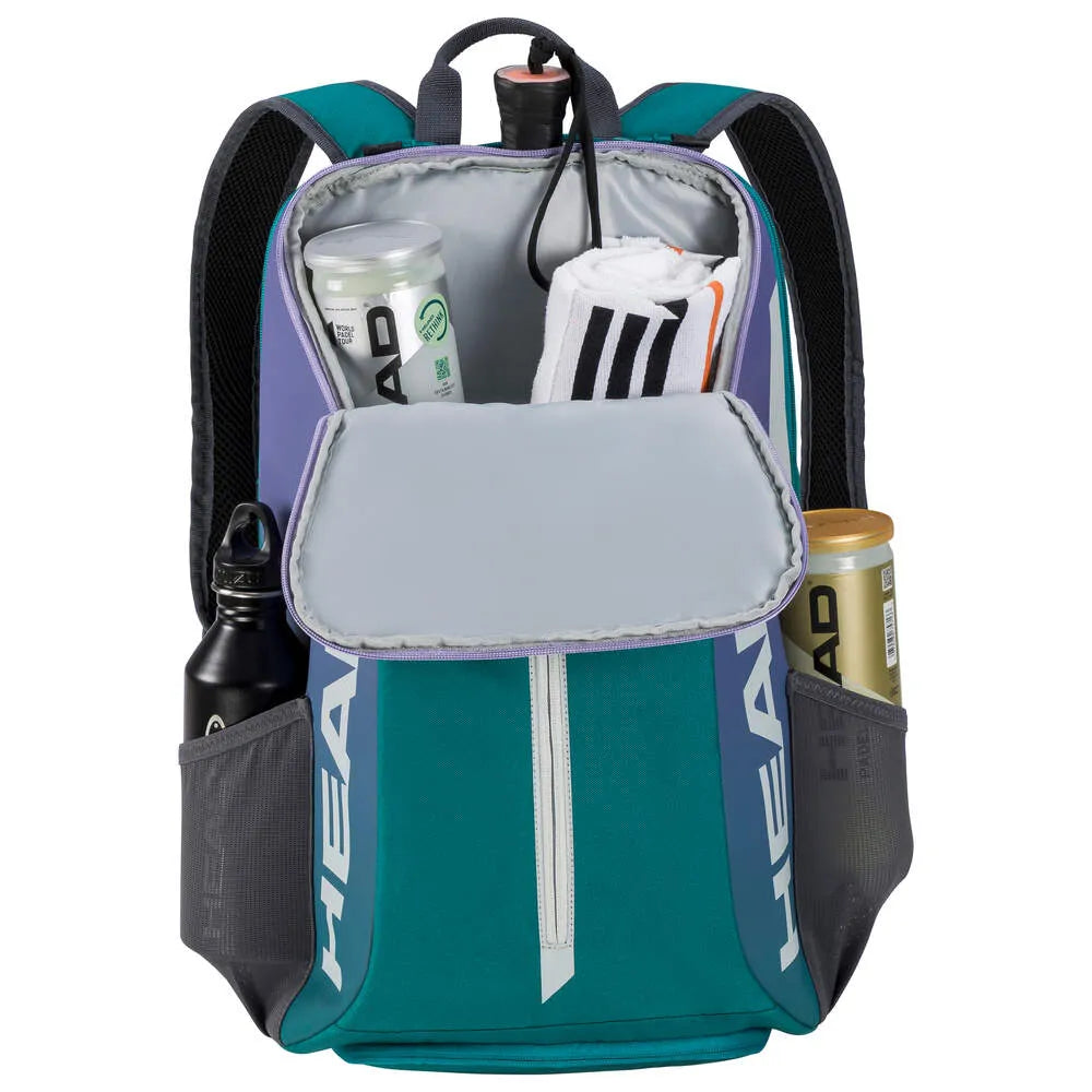 Paletero Head Tour Backpack 25l verde/lila