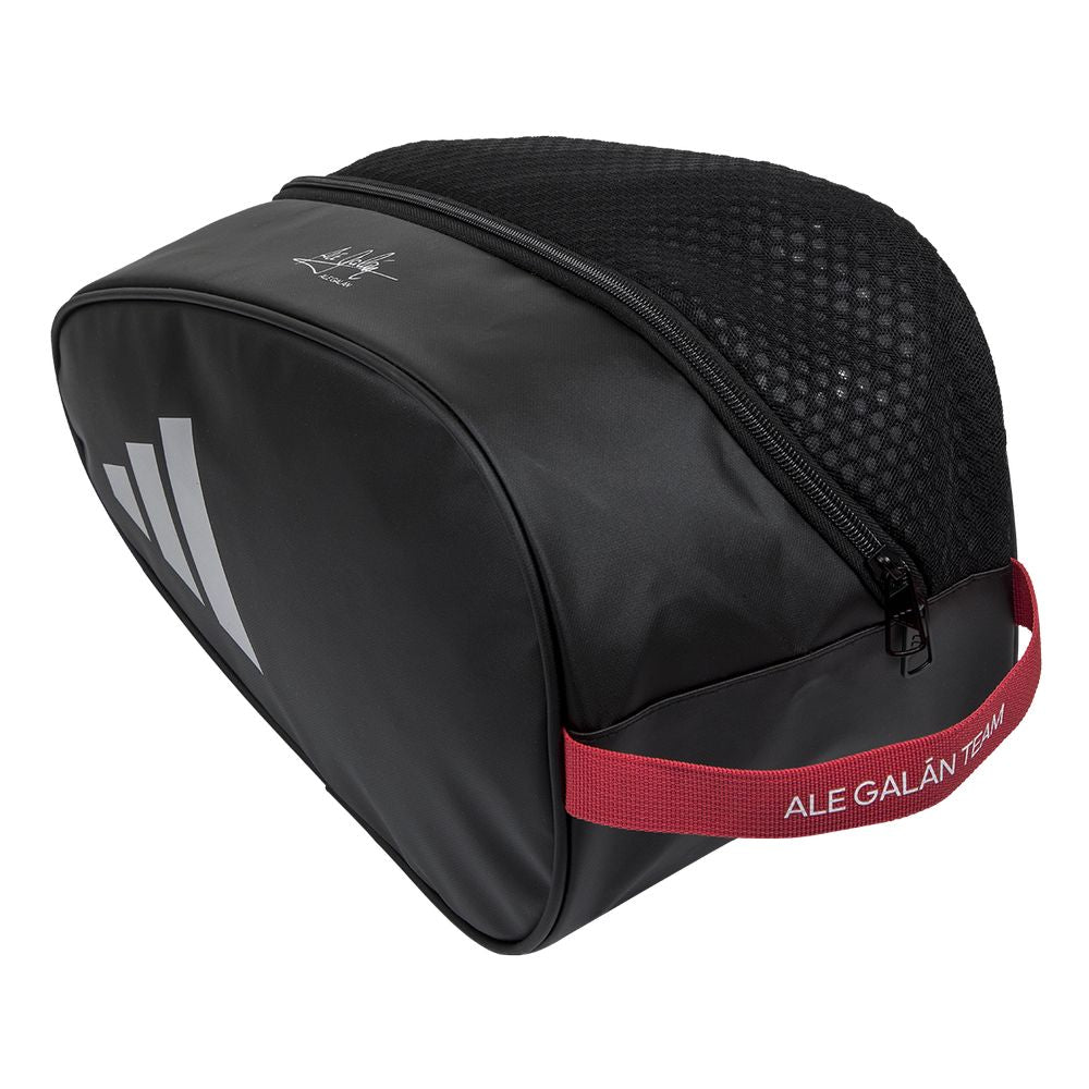 Zapatillero Adidas Negro Rojo 3.4 | Ale Galán | 2025