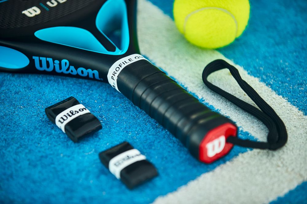 Wilson Overgrip Padel Profile Pack 3 Negro