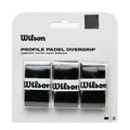 Wilson Overgrip Padel Profile Pack 3 Negro