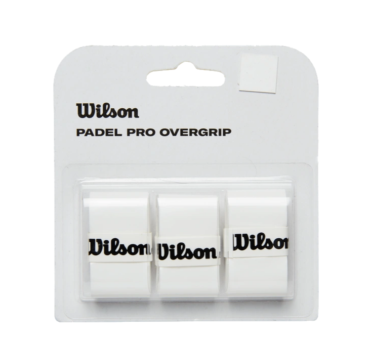 Wilson Overgrip Padel Pro Pack 3 Blanco