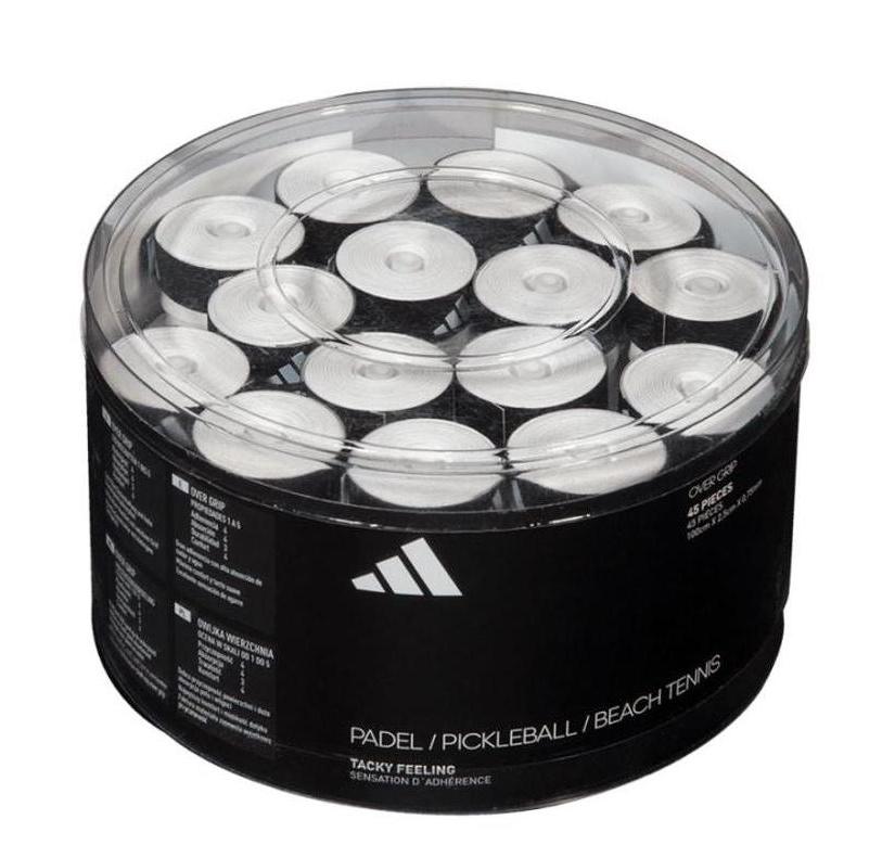 Tambor Overgrips Adidas Perforado Blanco (x45)
