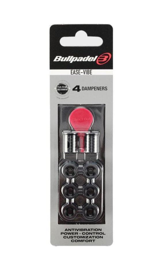 Antivibrador Bullpadel Shock Out Negro