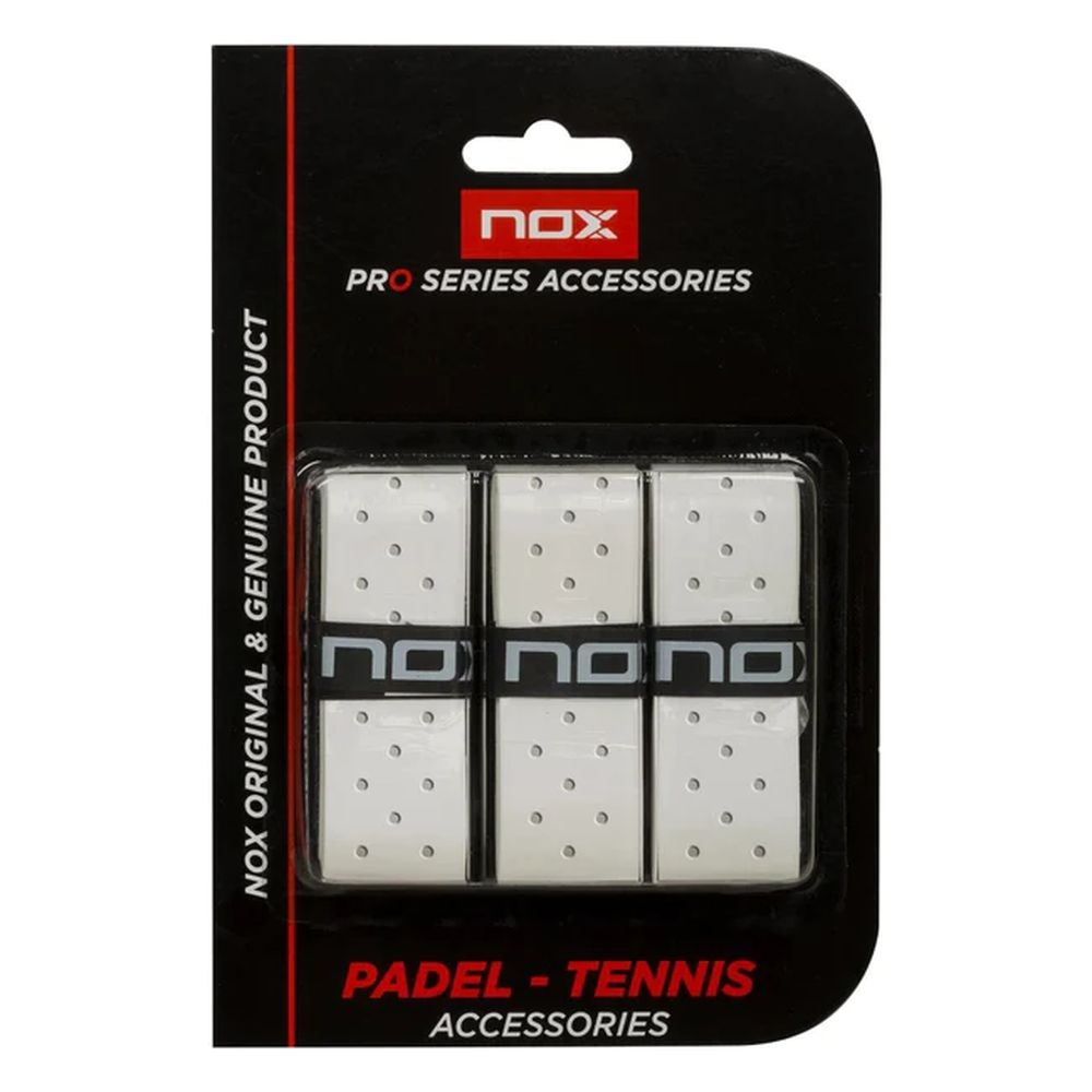 Nox Overgrip Pro Perforado Blanco