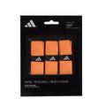3 Overgrips Perforados Naranja Adidas